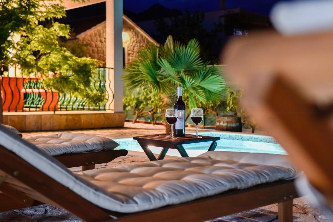 Villa Josip Near Omis , Private Pool Exterior photo