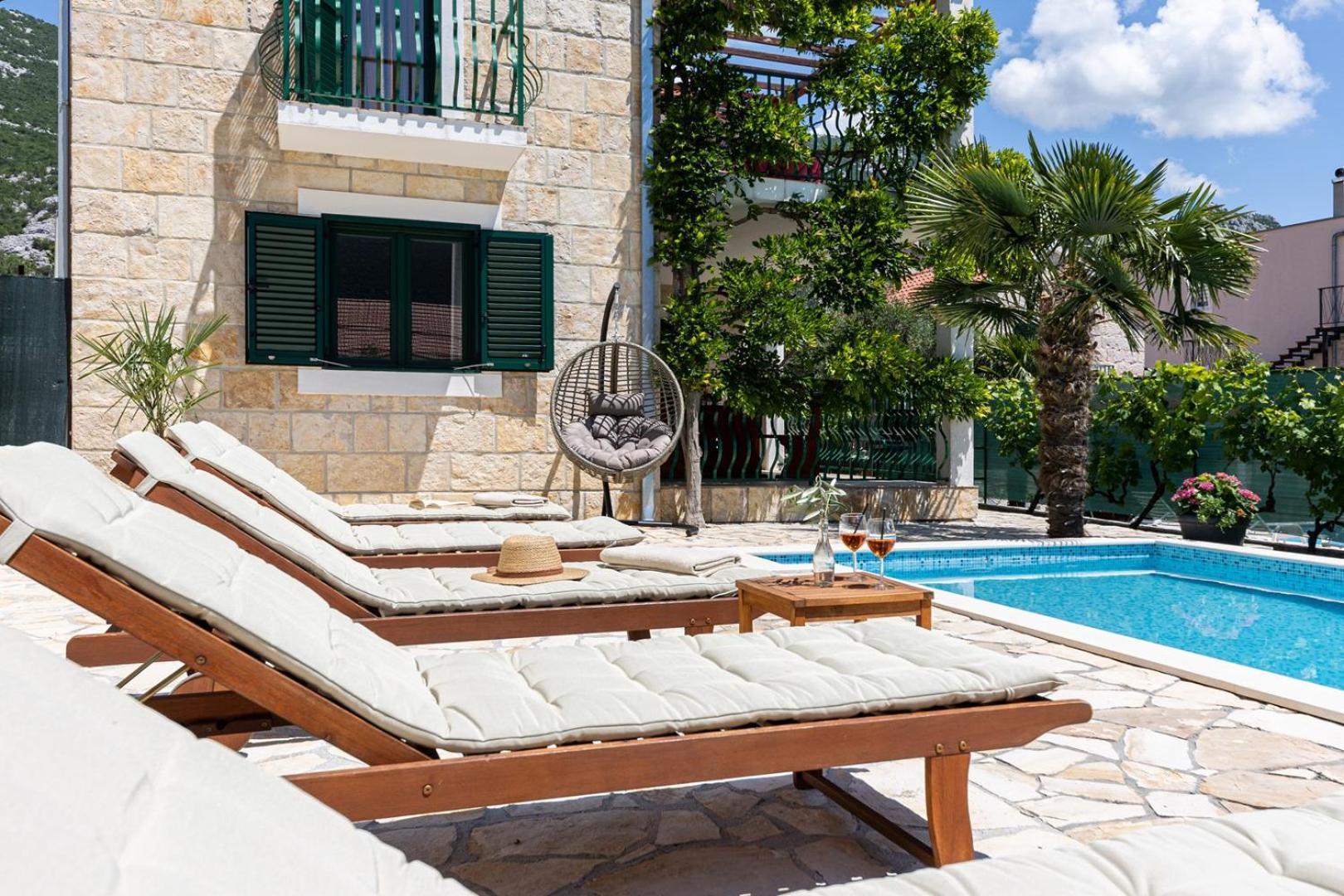 Villa Josip Near Omis , Private Pool Exterior photo
